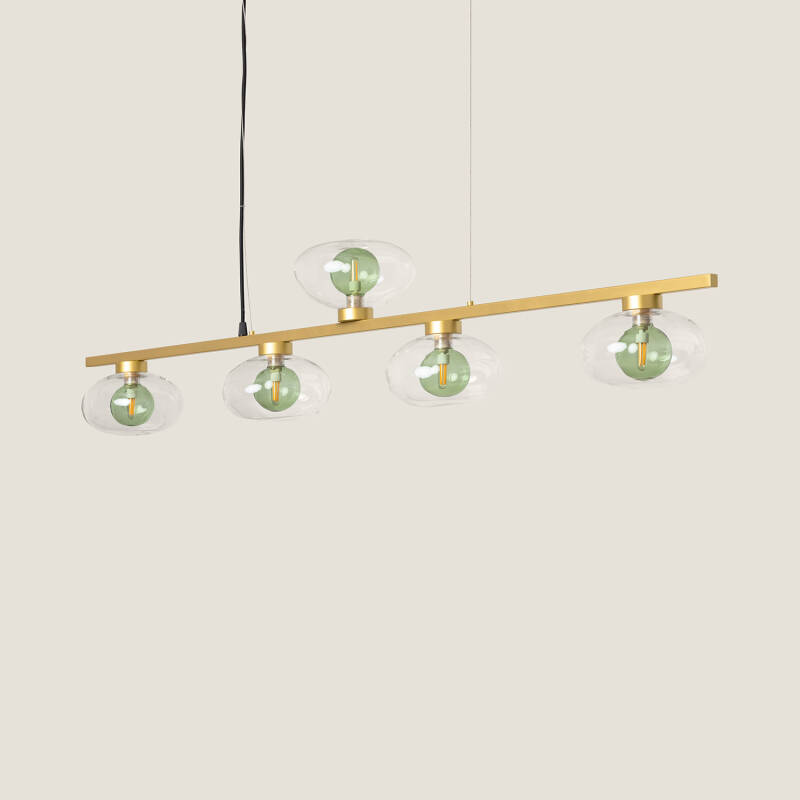 Image of Hassi 5 Spotlight Aluminium Pendant Lamp 