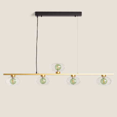 Image of Hassi 5 Spotlight Aluminium Pendant Lamp 