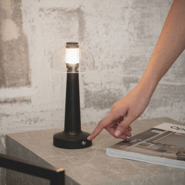 Image of Orsha Portable LED Table Lamp with USB Rechargeable Battery 