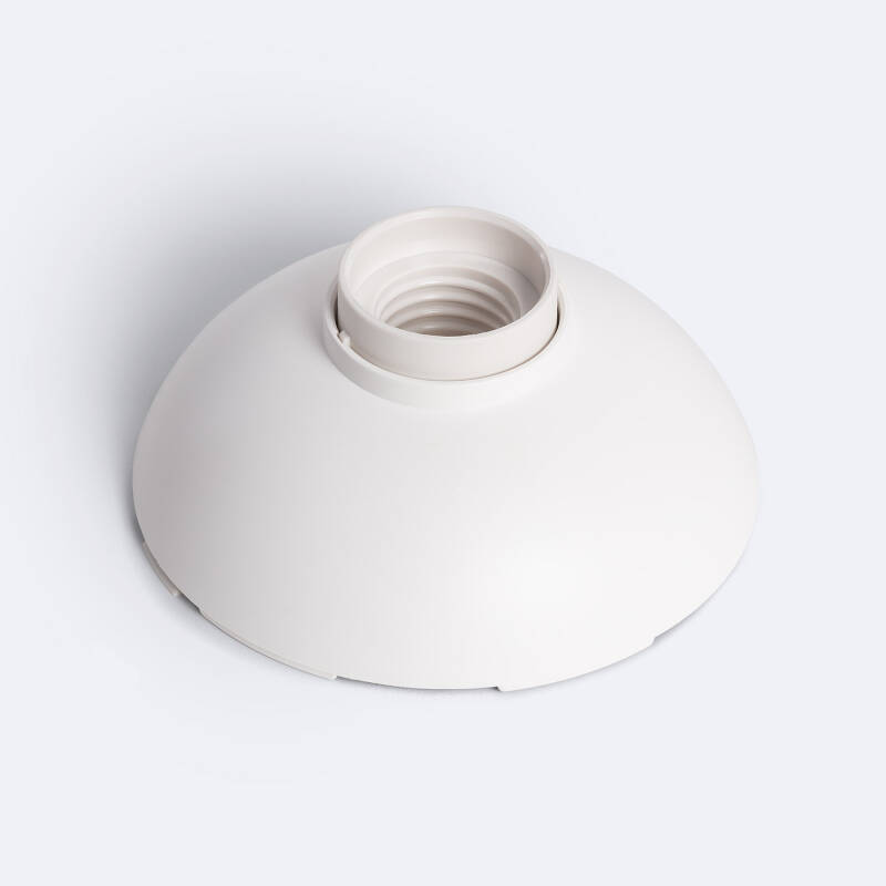 Image of Surface Mounted Spherical Lampholder for E27 LED Bulbs
