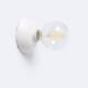 Image of Surface Mounted Spherical Lampholder for E27 LED Bulbs
