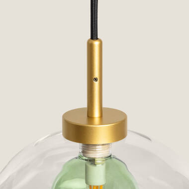 Afbeelding van Hanglamp Aluminium en Glas Hassi