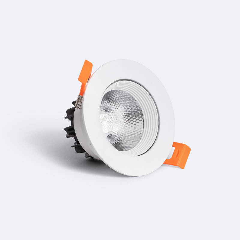 Image de Spot Downlight LED 5W Rond COB CRI90 Coupe Ø 70 mm Image de Spot Downlight LED 5W Rond COB CRI90 Coupe Ø 70 mm