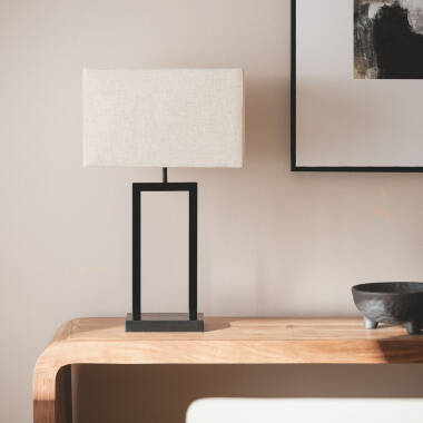 Obrázek Kovová/Látková Stolní Lampa Armida