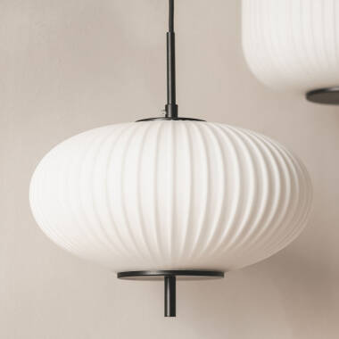 Beca Oblade Metal & Glass Pendant Lamp