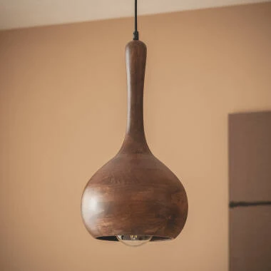 Hanglamp Hout  Gatik