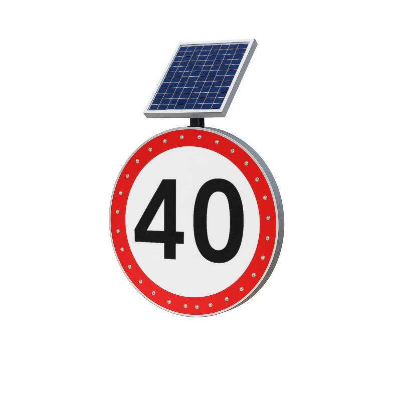 Immagine di Segnalazione solare di velocità massima 3W IP54