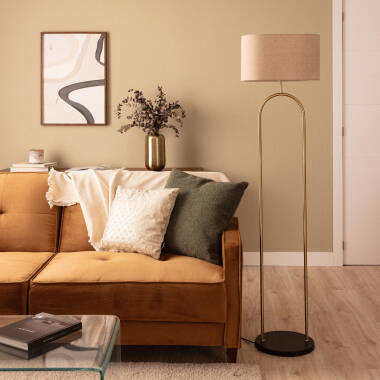 Stojací Lampa z Kovu Brilthor