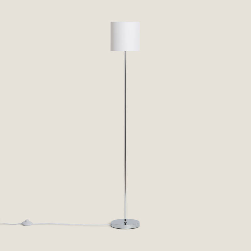 Image of Pangiri Metal & Cloth Floor Lamp Image of Pangiri Metal & Cloth Floor Lamp