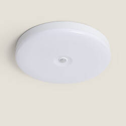 Product 18W No Flicker LED Surface Panel with PIR Motion Sensor & Twilight Sensor Ø290 mm 