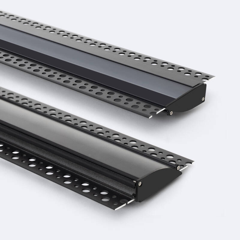Bild von Aluminiumprofil Einbau für Gips/Stuckdecke 2m für LED Streifen bis 12 mm