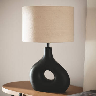 Keramická Stolní Lampa Idala