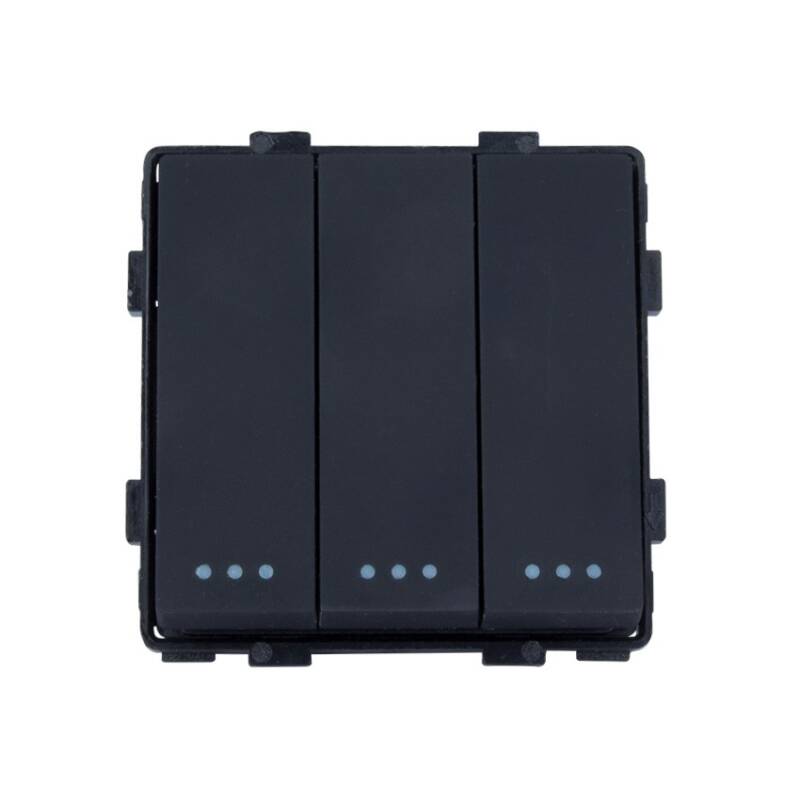 Image of 3-Gang 2-Way Switch Modern Image of 3-Gang 2-Way Switch Modern