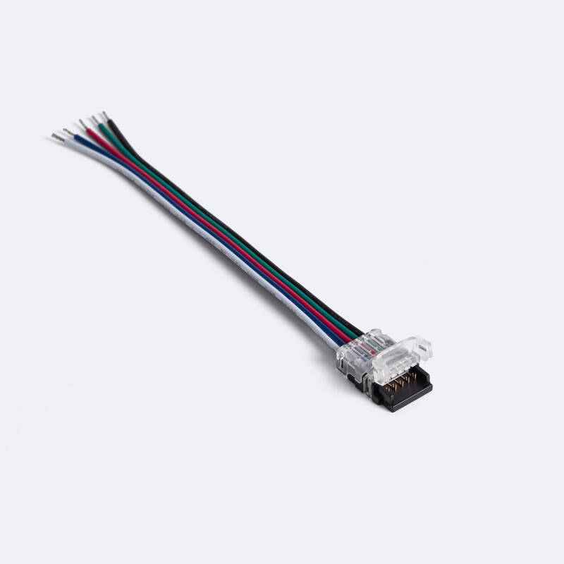 Bild von Clip-Verbinder mit Kabel IP20 für LED-Streifen 