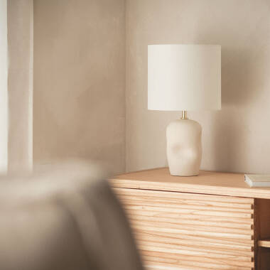 Image of Barta Ceramic Table Lamp 