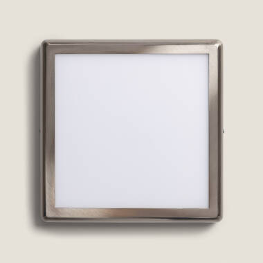 Bild von LED-Leuchte 24W Eckig Metall 300x300 mm Design Silber