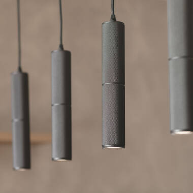 Bild von Pendelleuchte Aluminium 4 Strahler Breixo