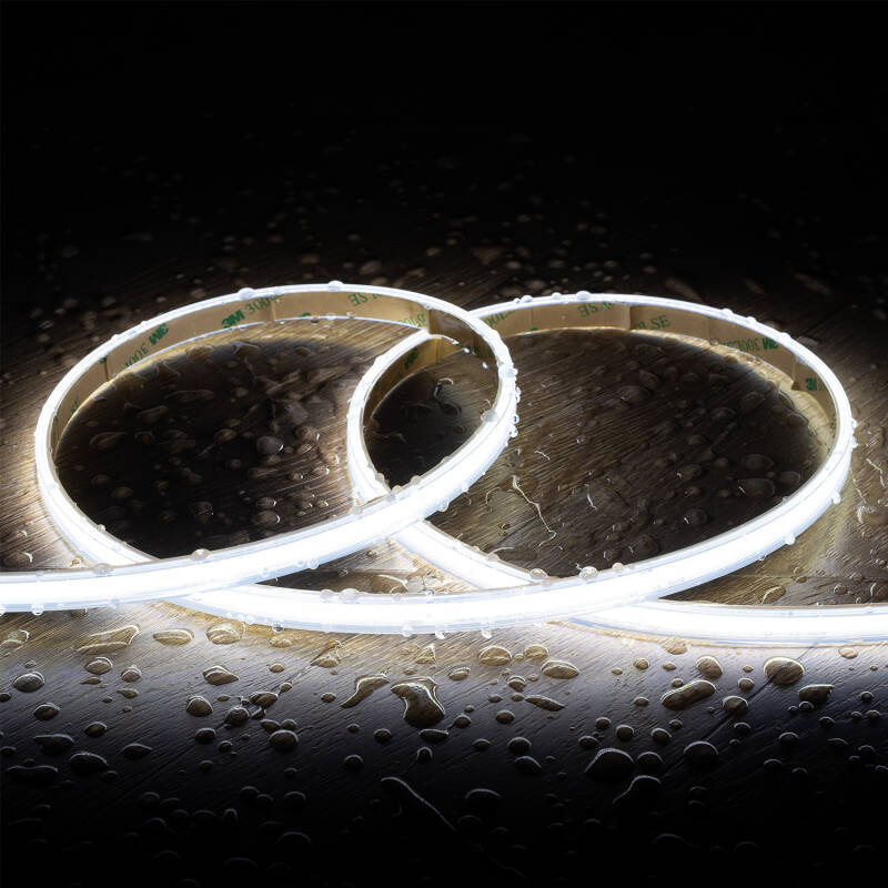 Bild von LED-Streifen Dimmbar 220V COB Selbstgleichrichtend 320 LED/m 14W/m 1120lm/m SLKN FLEX 10mm Schnitt 25cm IP65,1-25 Maßanfertigung