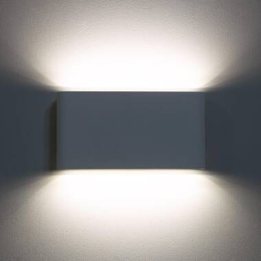 Immagine di Applique da esterno a LED 12W Illuminazione doppia faccia rettangolare Luming