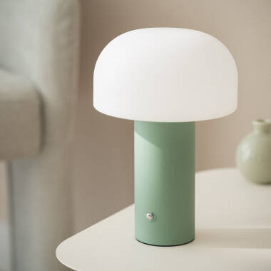 Lampe à Poser LED Portable avec Batterie USB Rechargeable Leta