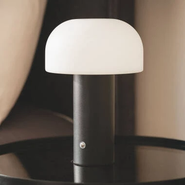 Lampe à Poser LED Portable avec Batterie USB Rechargeable Leta