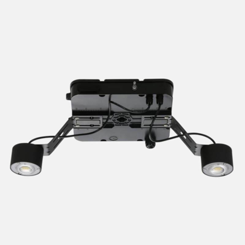 Image de Module Réglable avec Deux Lampes de Secours à LED 160 lm/W pour Cloches UFO