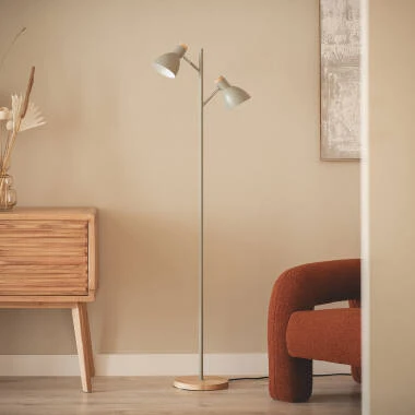 Lampa Podłogowa z Metalu Luxo