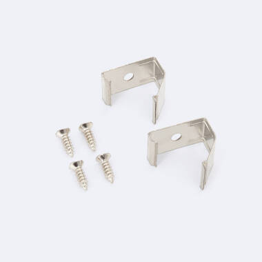 45º Metal Fitting Clips (2u)
