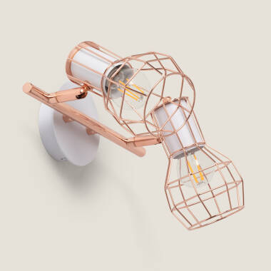 Image de Plafonnier Orientable Métal 2 Spots Lada 