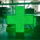 Image de Croix Pharmacie LED Vert Extérieur Double Écran avec Télécommande