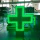 Image de Croix Pharmacie LED Vert Extérieur Double Écran avec Télécommande