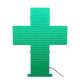 Image de Croix Pharmacie LED Vert Extérieur Double Écran avec Télécommande