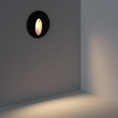 Afbeelding van Wandlamp LED Inbouw Rond Adam Afbeelding van Wandlamp LED Inbouw Rond Adam