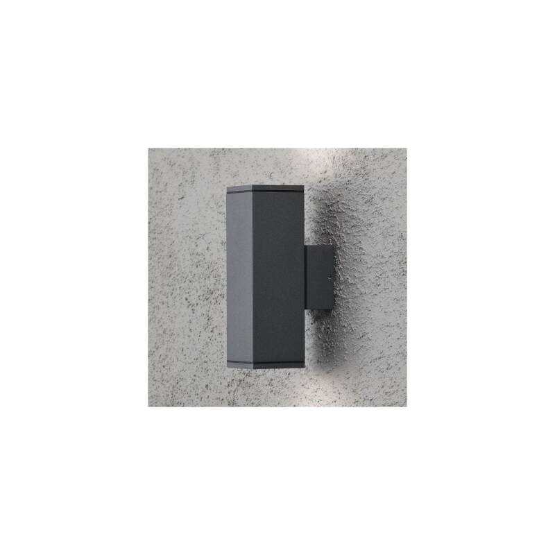 Image de Applique Murale Extérieure Monza Anthracite KONSTSMIDE