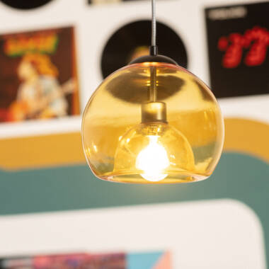 Cow Glass Pendant Lamp