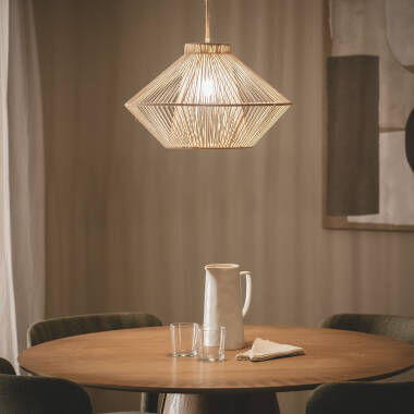 Bild von Pendelleuchte aus Naturseil Hana 