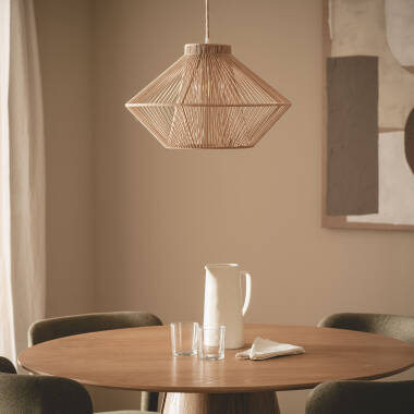 Bild von Pendelleuchte aus Naturseil Hana 