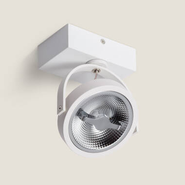 LED-Strahler 15W CREE Oberfläche Schwenkbar AR111 Dimmbar Weiss