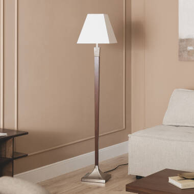 Lampadaire Bois et Métal Lizza Piramis