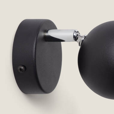 Afbeelding van Wandlamp  Aluminium Verstelbaar  1 Spot Zwart Ates 