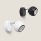 Image de Applique Murale Orientable Aluminium Ates 1 Spot Noir