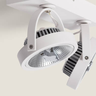 Bild von LED-Strahler 30W CREE Oberfläche Schwenkbar AR111 Dimmbar Weiss Bild von LED-Strahler 30W CREE Oberfläche Schwenkbar AR111 Dimmbar Weiss