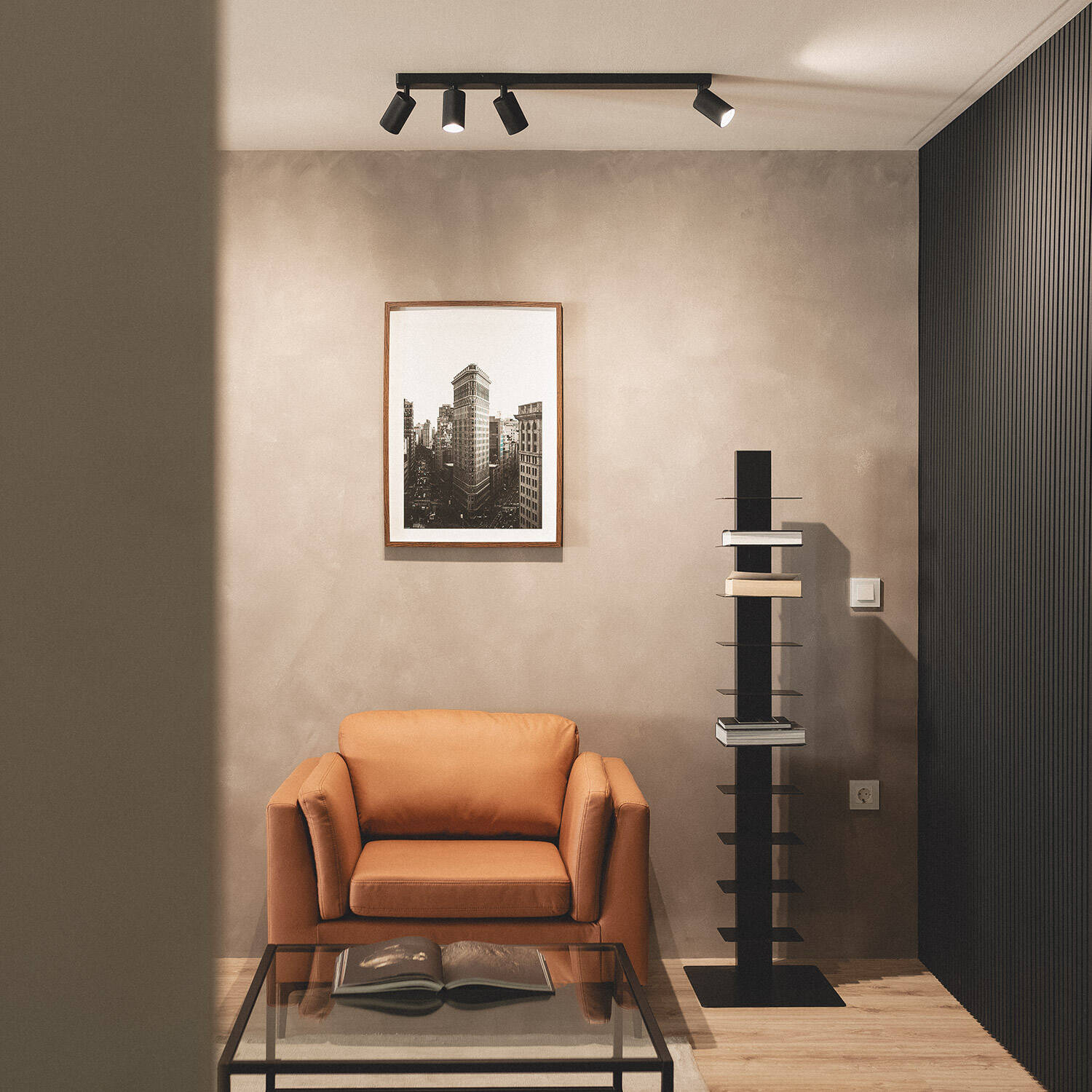 Kinkiet Ścienny z Aluminium Breixo 4-Pkt. - widok 2