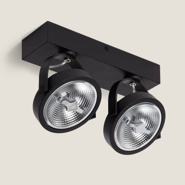 LED Spot 30W CREE Zwart Opbouw Verstelbaar AR111 LED Dimbaar