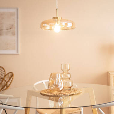 Bild von Pendelleuchte Glas Hipo