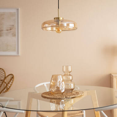 Bild von Pendelleuchte Glas Hipo