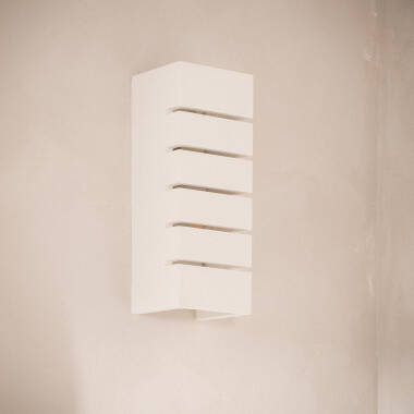 Wandlamp Gips Dubbelzijdig Verlichting Rubí