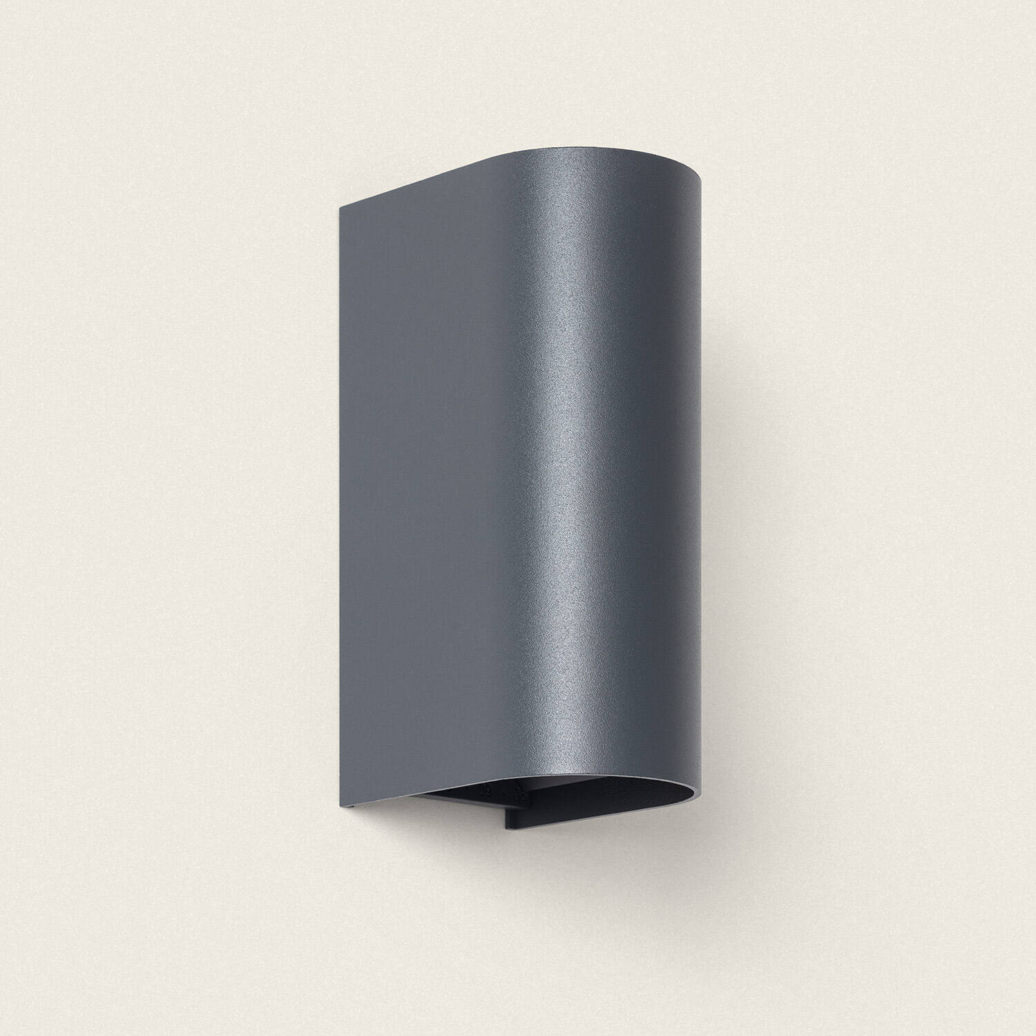Kinkiet Ścienny LED Zewnętrzny 10W z Aluminium Podwójne Oświetlenie Regulacja CCT Oscilum Round - widok 2