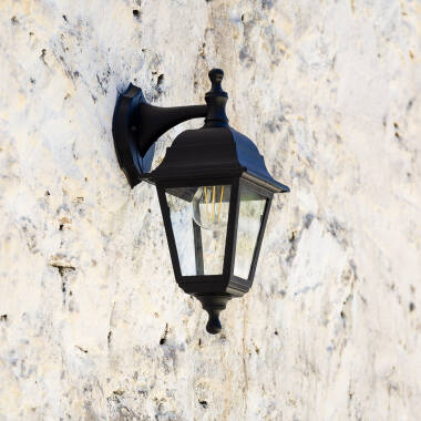 Lampe Murale Extérieure Mini Villa Noire