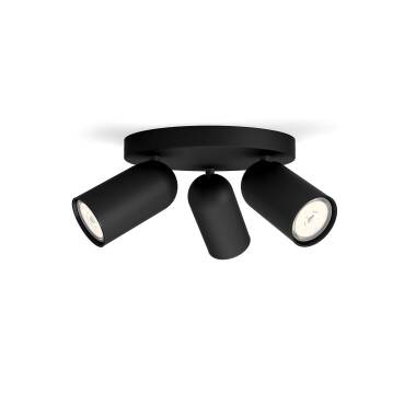 Lampa Sufitowa z Trzema Reflektorami PHILIPS Pongee